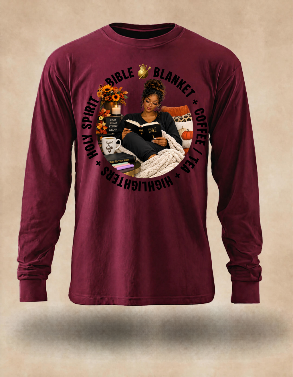 Rest, Reflect & Rejoice Long Sleeve – Christian Apparel