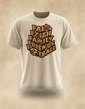Fall Faith Family Friends Football T-shirt (golden grain letters) – Christian Autumn Tee