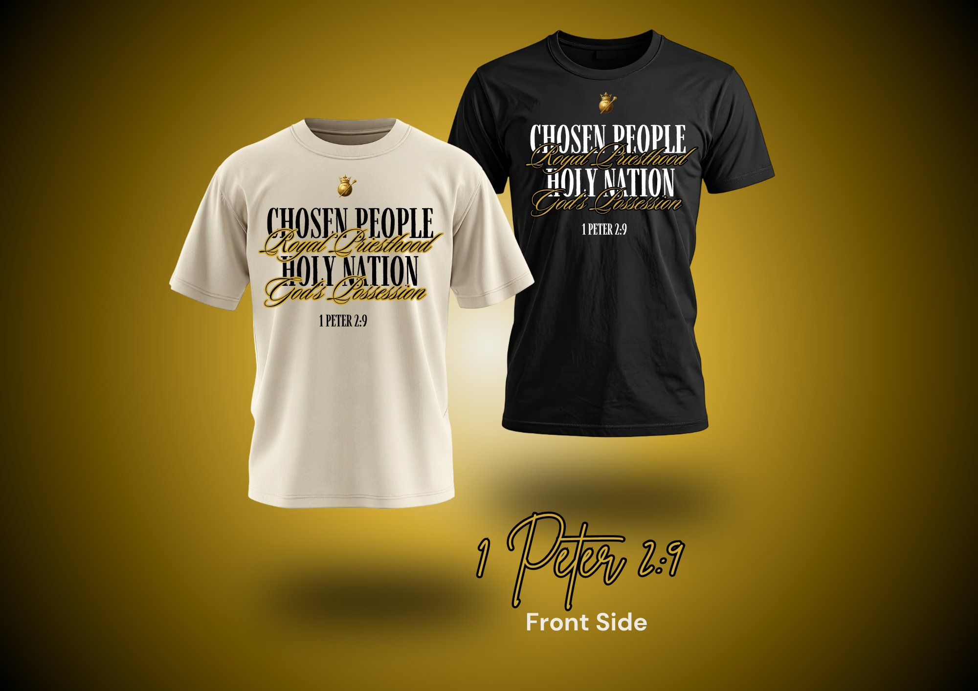 1 Peter 2:9 (2 sided shirt)