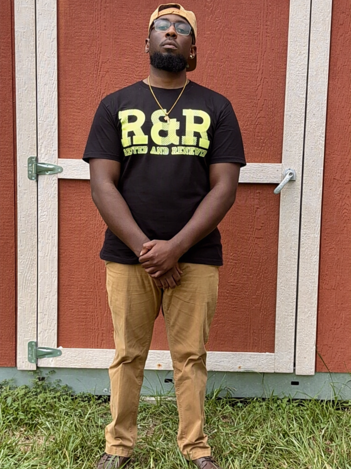 R&R Rested and Renewed Fall T‑Shirt (Light Yellow print) – Christian Apparel