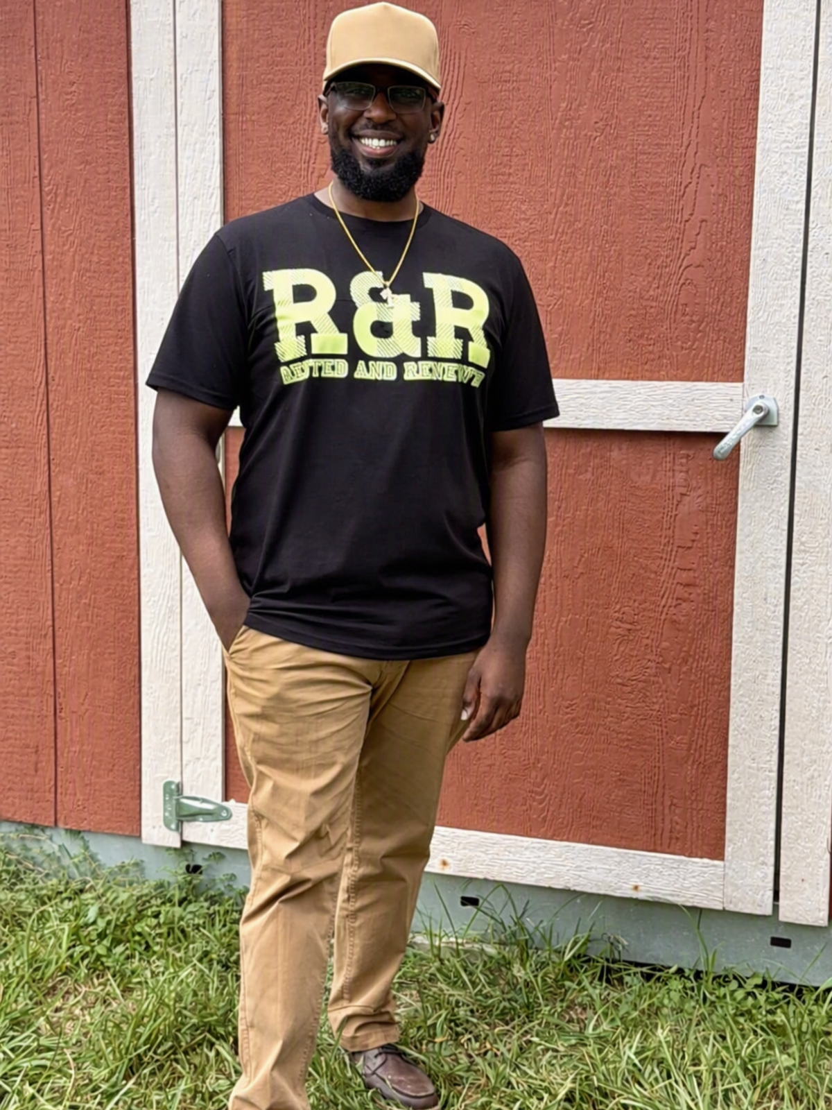 R&R Rested and Renewed Fall T‑Shirt (Light Yellow print) – Christian Apparel