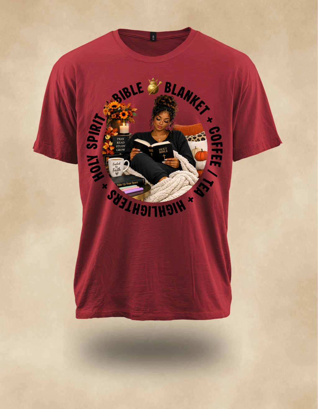 Rest, Reflect & Rejoice T-shirt – Fall Christian Lifestyle Shirt