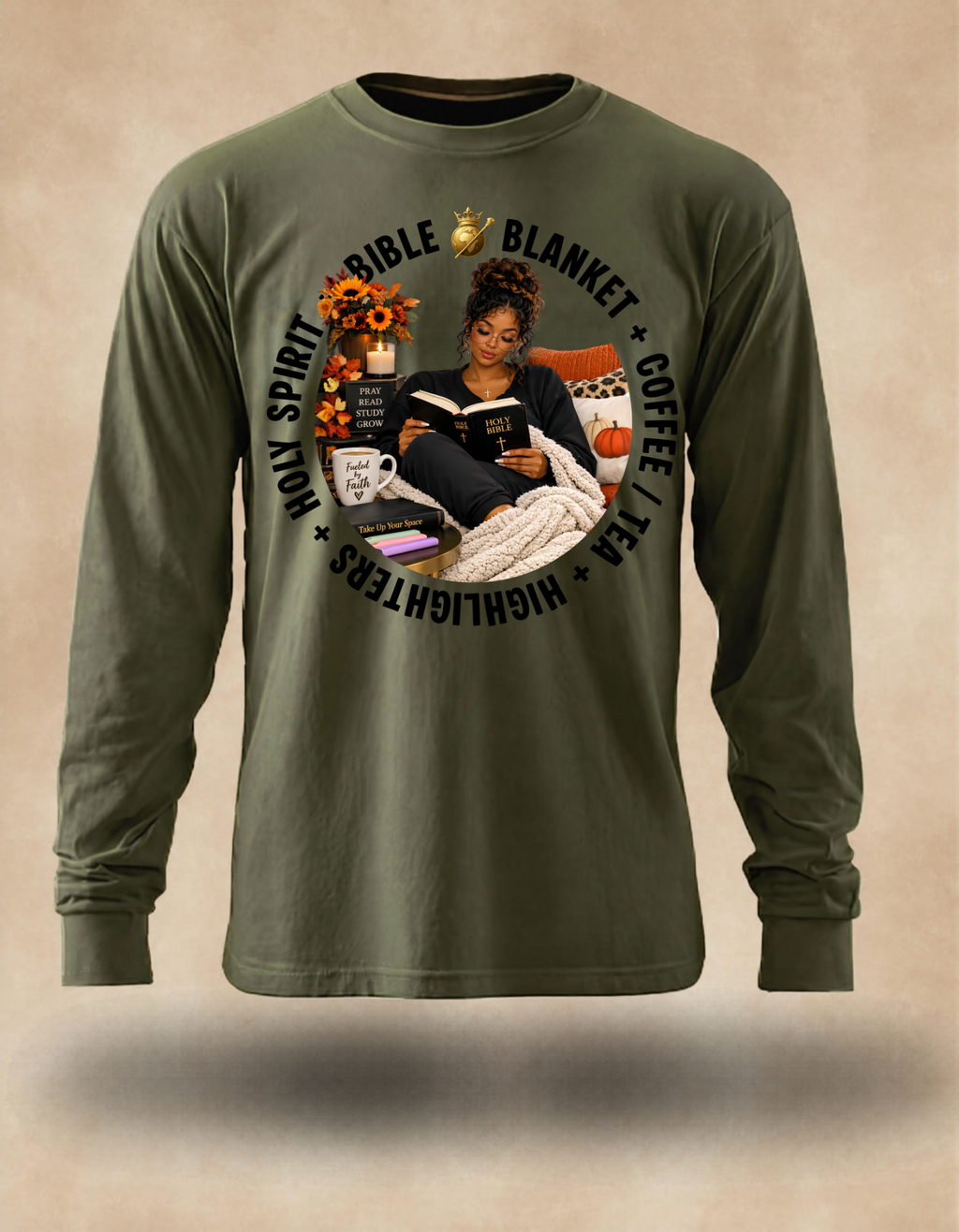 Rest, Reflect & Rejoice Long Sleeve – Christian Apparel