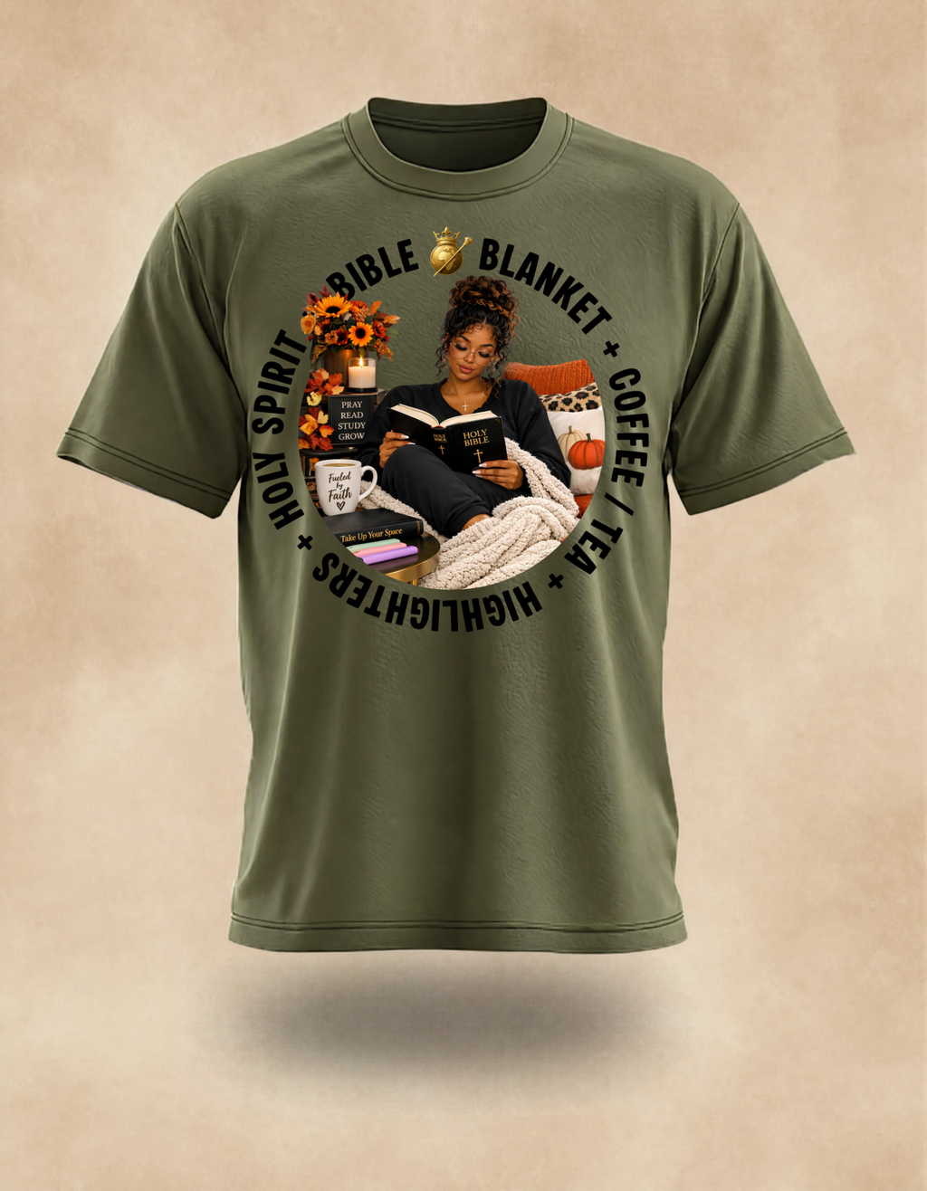 Rest, Reflect & Rejoice T-shirt – Fall Christian Lifestyle Shirt